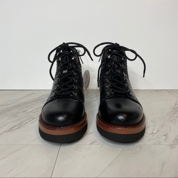 New! Blondo Helen Waterproof Hiker Black Boot 7M - Picture 2 of 12